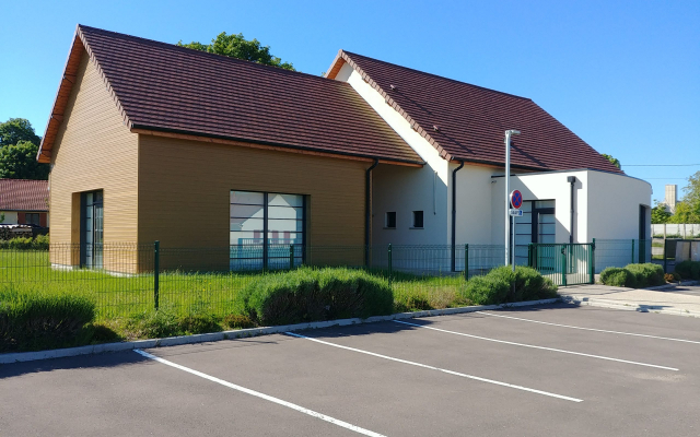 Bibliothèque - Vue latérale