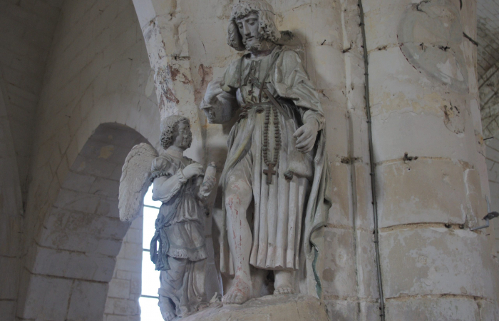 Saint Roch et l'Ange venu lui apporté des soins